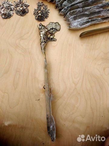 Ложка для обуви «Кабан» мат. Бронза купить с доставкой Ложка для обуви «Кабан» мат. Бронза