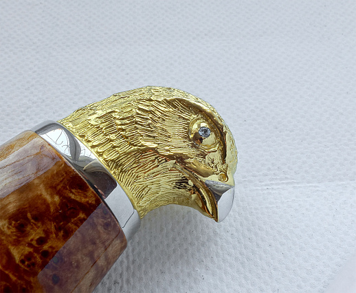 Нож "Сокол" №5 /дамаск/. Златоуст купить с доставкой Нож "Сокол" №5 /дамаск/. Златоуст