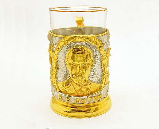 Подстаканник "Путин и армия"