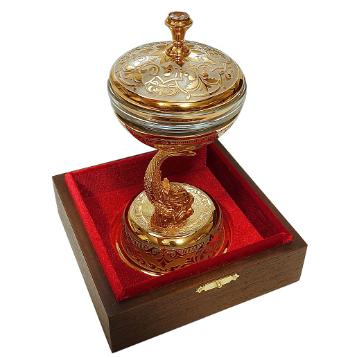 Икорница "Кит". Златоуст купить с доставкой Икорница "Кит". Златоуст