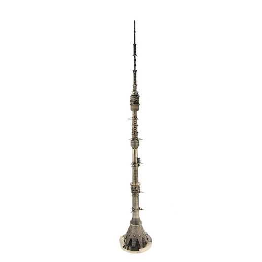 Бронзовая композиция "Останкинская телебашня"